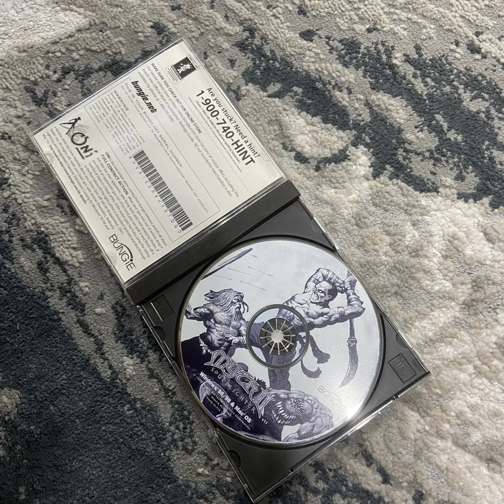 Myth II (2) Soulblighter Jewel Case‎ Mac Operating System Windows 95/98 PC